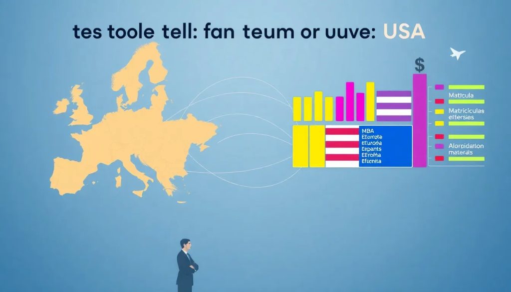costo total de un mba internacional en europa versus usa