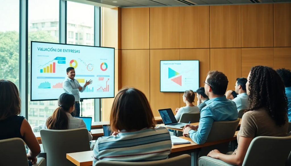 cursos avanzados de valoracion de empresas en el mba de banca de inversion