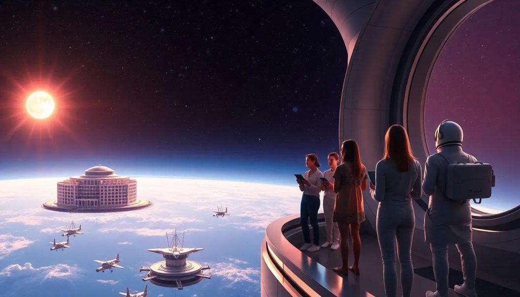el impacto del turismo espacial en el futuro del mba en hospitalidad