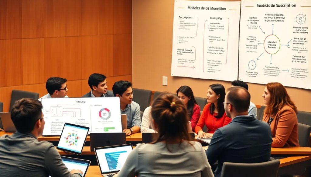 estrategias de freemium y modelos de suscripcion vistos en el mba