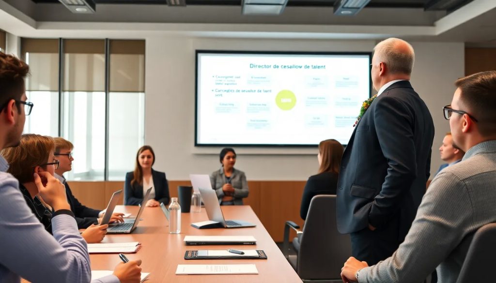 funciones del director de desarrollo de talento con mba en direccion general