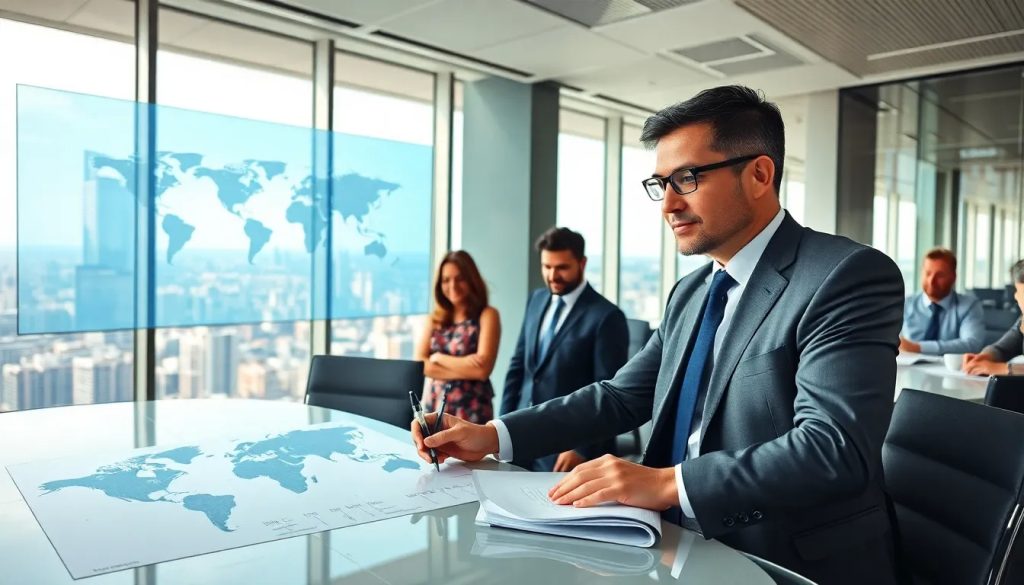 funciones del director de global strategy con un mba internacional