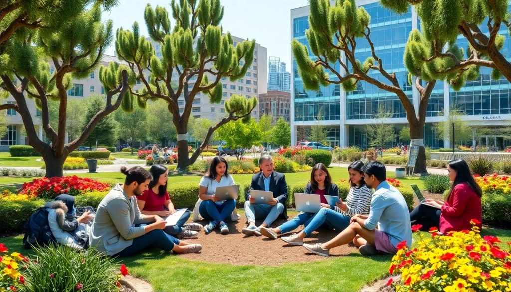 la vida del estudiante en un campus de mba internacional en silicon valley