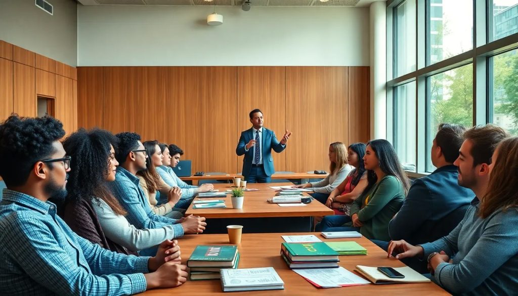 mba en banca de inversion con modulos de liderazgo en alta presion