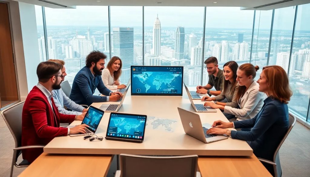 mba para la gestion de equipos virtuales y globales