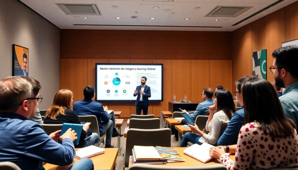 modulos clave de un executive mba en gestion de riesgos y sourcing global