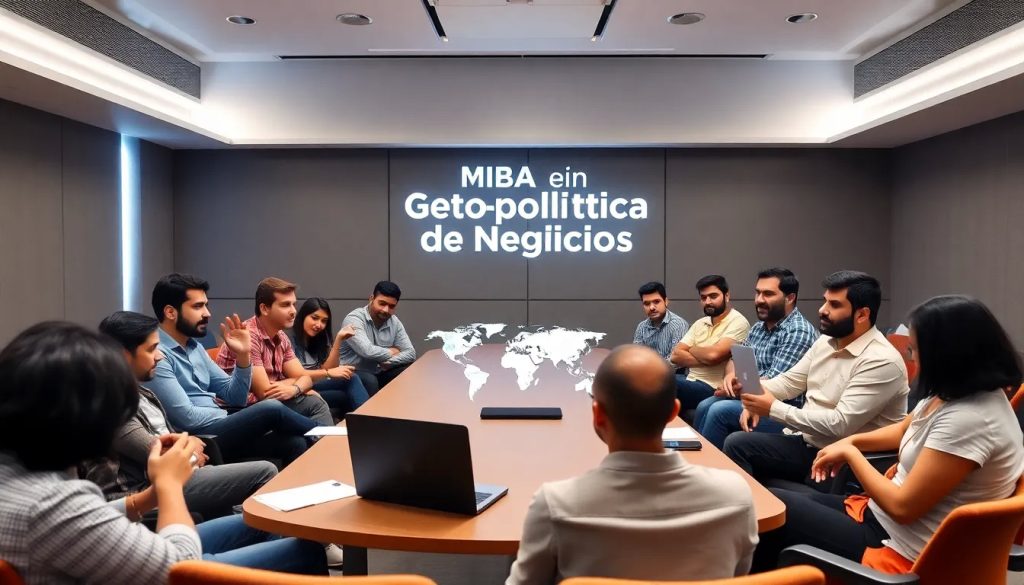 programas de mba que ofrecen un certificado en geopolitica de negocios
