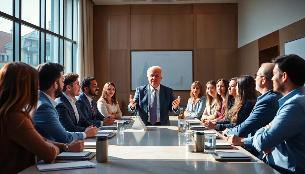 programas de mentoria con ceos de grandes grupos hospitalarios y multinacionales farmaceuticas