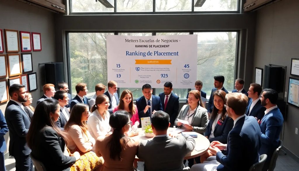 ranking de escuelas de negocios con mejor placement de mba internacional