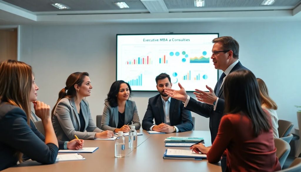 requisitos de experiencia para un executive mba en consultoria